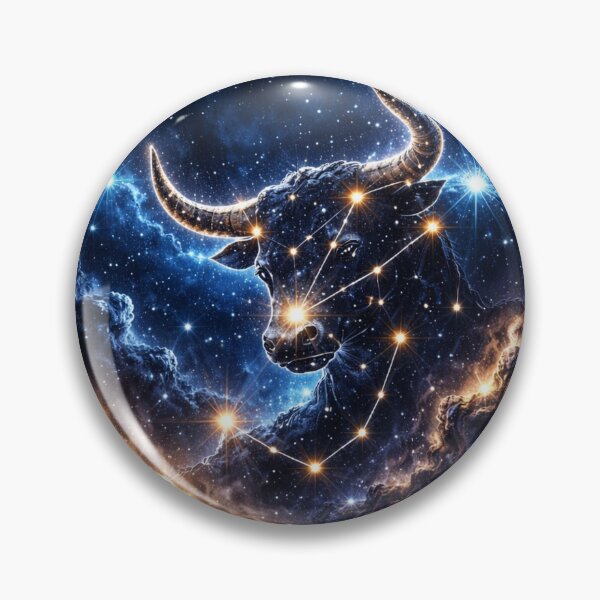 Item preview, Taurus Constellation Zodiac Design – Celestial Bull Star Art designed and sold by RolMerch.