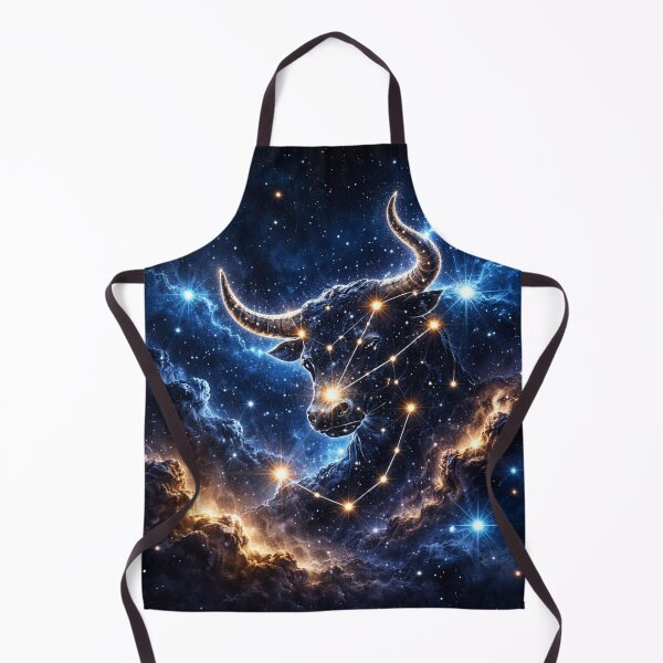 Item preview, Taurus Constellation Zodiac Design – Celestial Bull Star Art designed and sold by RolMerch.