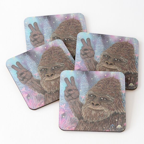 Item preview, Whimsical Bigfoot designed and sold by AtmosphericCT.