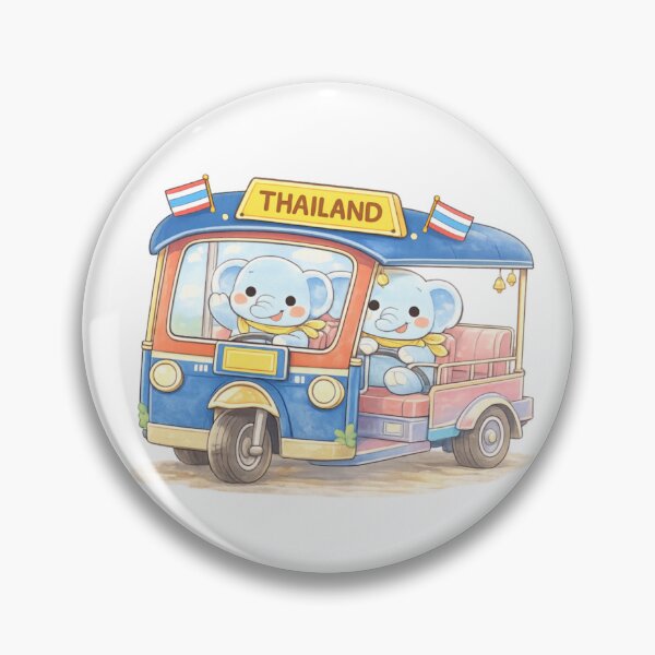 Item preview, Elephant TUK TUK Thailand  designed and sold by UNBOUN:D.
