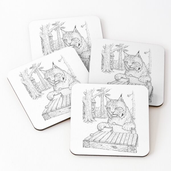 Item preview, The Lynx Virtuoso: A Xylophone Forest Concert designed and sold by wbhny.