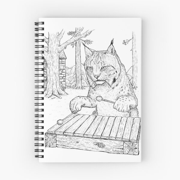 Item preview, The Lynx Virtuoso: A Xylophone Forest Concert designed and sold by wbhny.