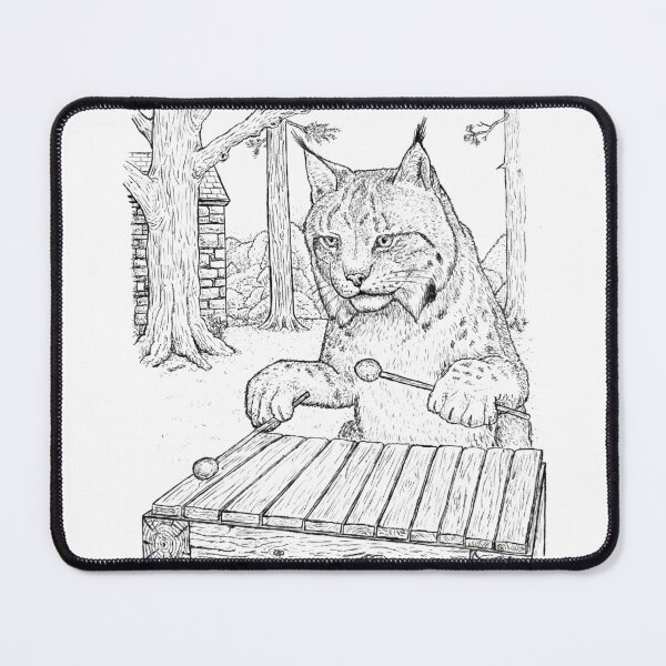 Item preview, The Lynx Virtuoso: A Xylophone Forest Concert designed and sold by wbhny.