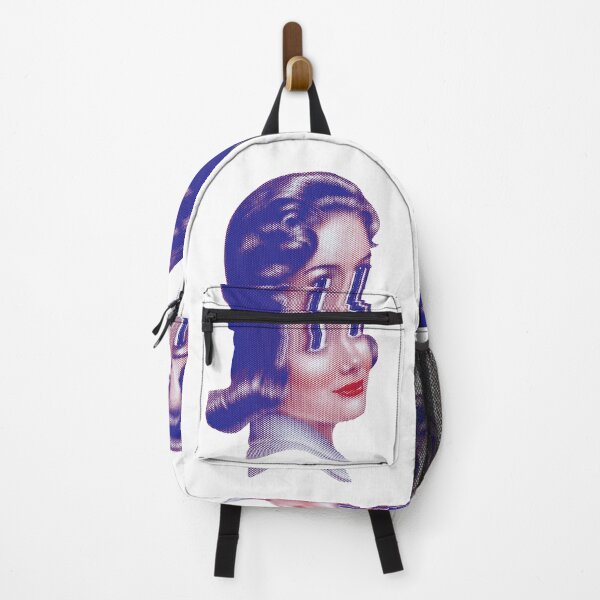 Artikelvorschau, Retro Glitch Pinup Frau Blitz Augen Kunst entworfen und verkauft von Yazuka.