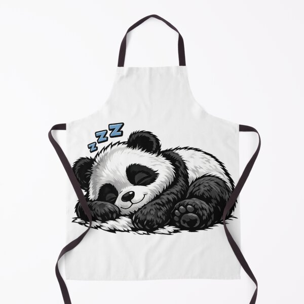 Item preview, Sleepy Panda Cute Funny designed and sold by ttuniques.