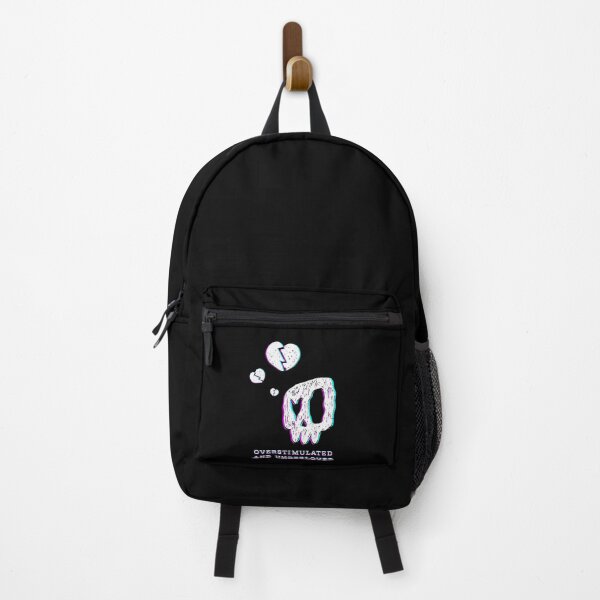 Item preview, Overstimulated Underloved Emo Skull Aesthetic Graphic designed and sold by MadeTearfully.