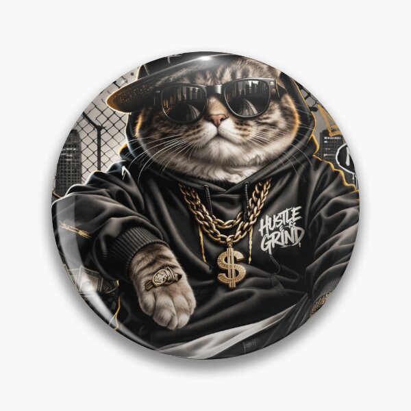 Item preview, Rich Cat Investor - Money Hustle Crypto Streewear Design designed and sold by Busdriverstore.