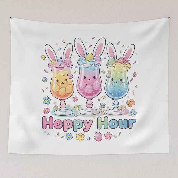 Item preview, easter cocktails hoppy hour designed and sold by Uglyandcute.