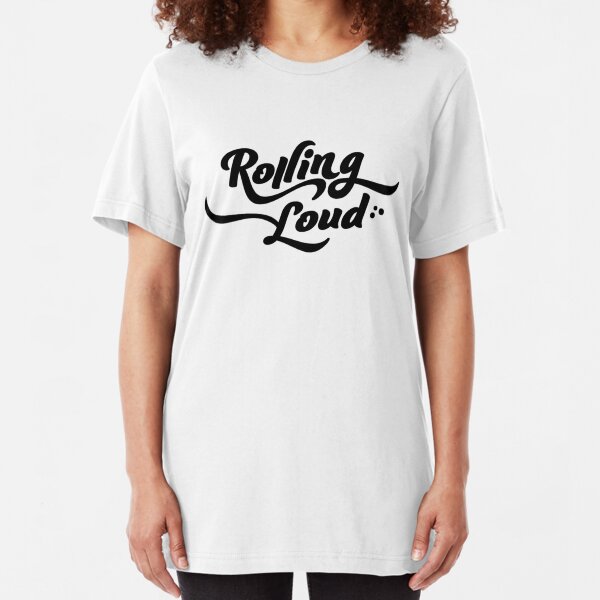 Rolling Loud Festival T-Shirt Slim Fit T-Shirt