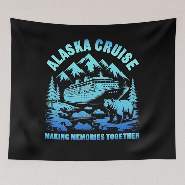 Item preview, Alaska Cruise – Glacier Bear Travel Tee – Alaska Vacation Family Cruise Gift – Nature Wildlife Ocean Adventure designed and sold by Ladys-Gents.