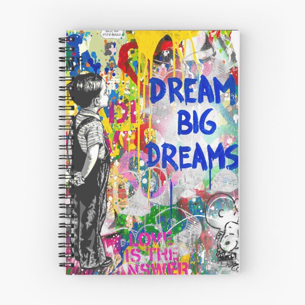 Item preview, Banksy Dream Big Dreams Pop Art  designed and sold by SharpWallArts.