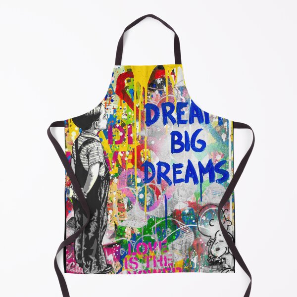 Item preview, Banksy Dream Big Dreams Pop Art designed and sold by SharpWallArts.