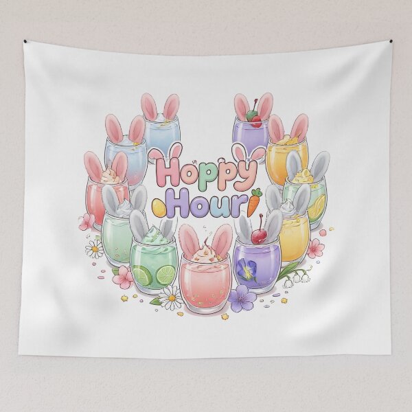 Item preview, easter cocktails hoppy hour designed and sold by Uglyandcute.