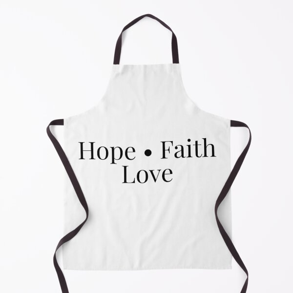 Item preview, Hope Faith Love Minimal Typography Design designed and sold by Living Hope Studio .