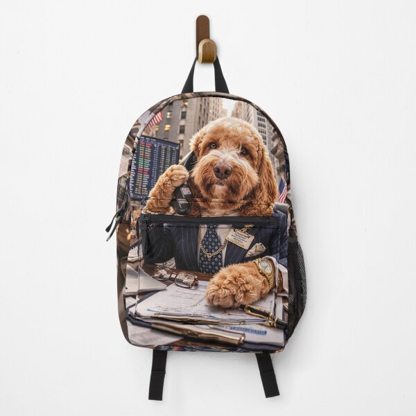 Item preview, Cockapoo Stockbroker on Wall Street designed and sold by Paul Thompson Photography.