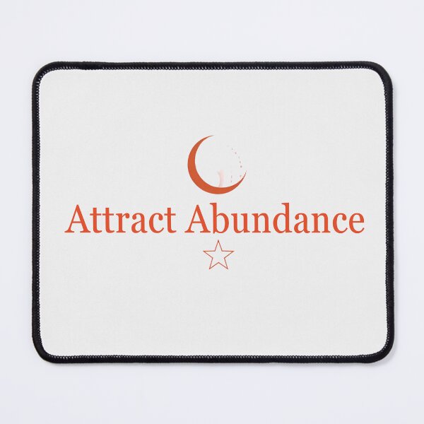 Item preview, Law of Attraction Design | Manifest Abundance | Spiritual Energy Quote Sticker designed and sold by CosmicQuietLab.