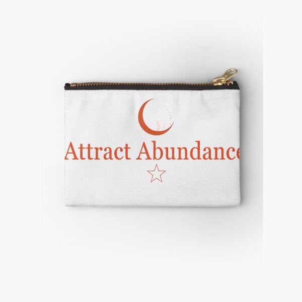 Item preview, Law of Attraction Design | Manifest Abundance | Spiritual Energy Quote Sticker designed and sold by CosmicQuietLab.