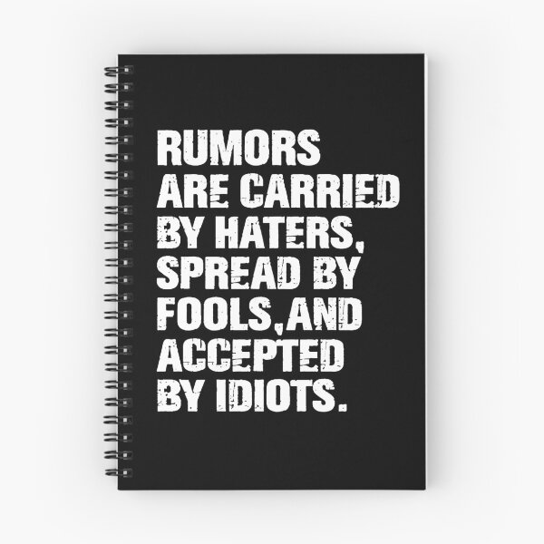 Item preview, Rumors Are Carried By Haters Spread By Fools Quote designed and sold by margamPagenberg.