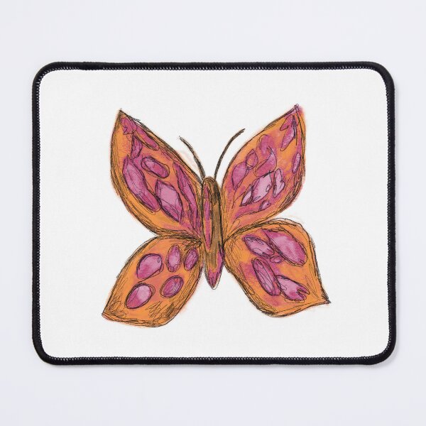 Item preview, Orange fly fly butterfly  designed and sold by Aimzeescrazycreations.