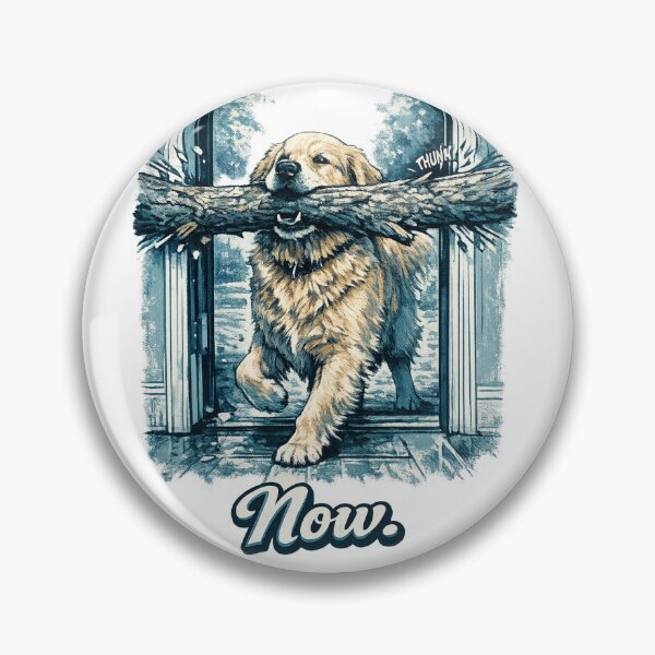 Item preview, Now Golden Retriever Mom Shirt Funny Stick Door Problem Gift designed and sold by PawMuse Studio.