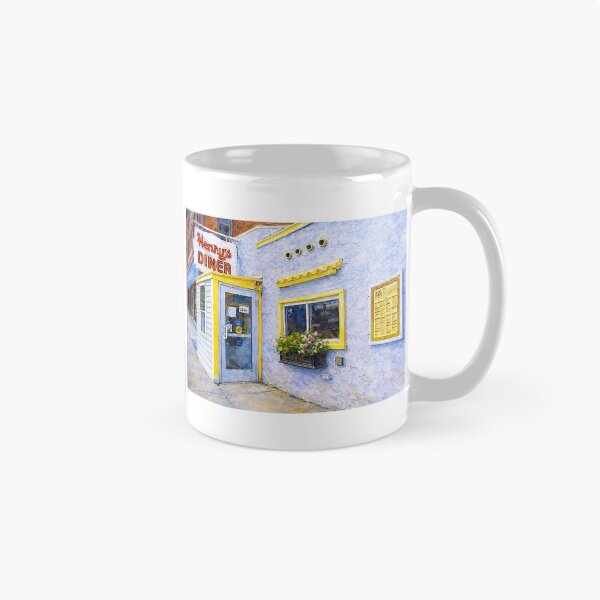 Item preview, Burlington Vermont Henry's Diner Mug designed and sold by Vermont Gifts and Art.