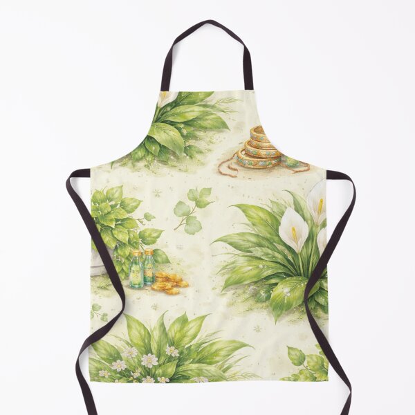 Item preview, Money Plant & Lily Botanical Pattern with Bangles – Prosperity Aesthetic Design designed and sold by Radha Krishna curated finds.