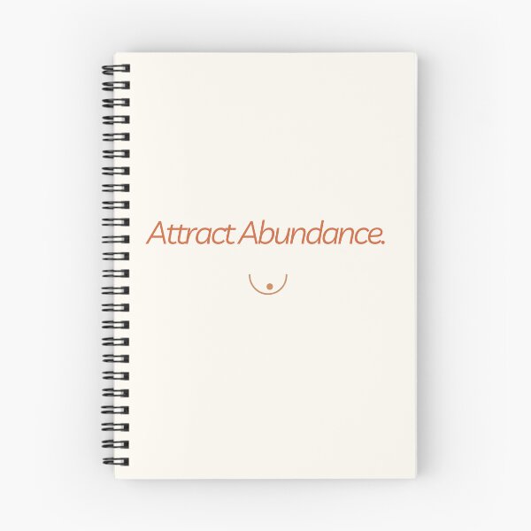 Item preview, Attract Abundance Design | Spiritual Energy Quote Sticker designed and sold by CosmicQuietStudio.