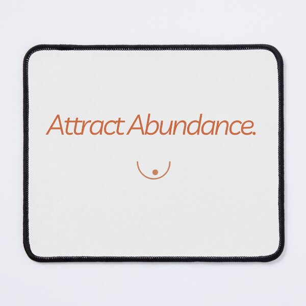 Item preview, Attract Abundance Design | Spiritual Energy Quote Sticker designed and sold by CosmicQuietLab.