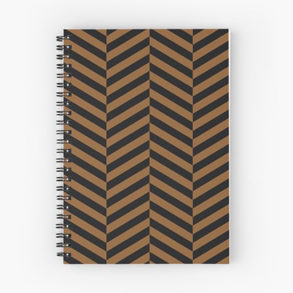 Item preview, Black And Bronze Herringbone Pattern designed and sold by pattern-archive.