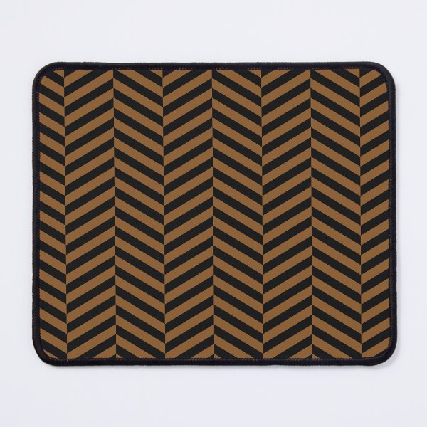 Item preview, Black And Bronze Herringbone Pattern designed and sold by pattern-archive.