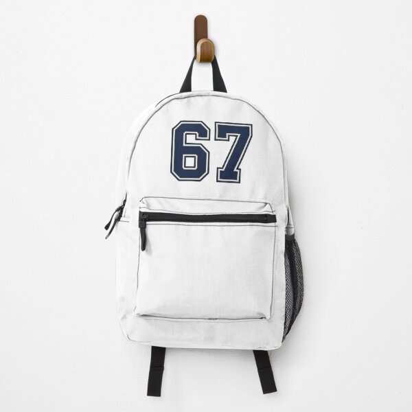 Item preview, Navy Blue Varsity Number 67 designed and sold by UrbanThreat.