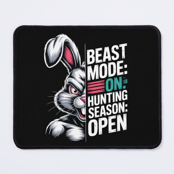 Item preview, Beast Mode Bunny Half Face Workout - Easter Fitness designed and sold by 404wearpl.