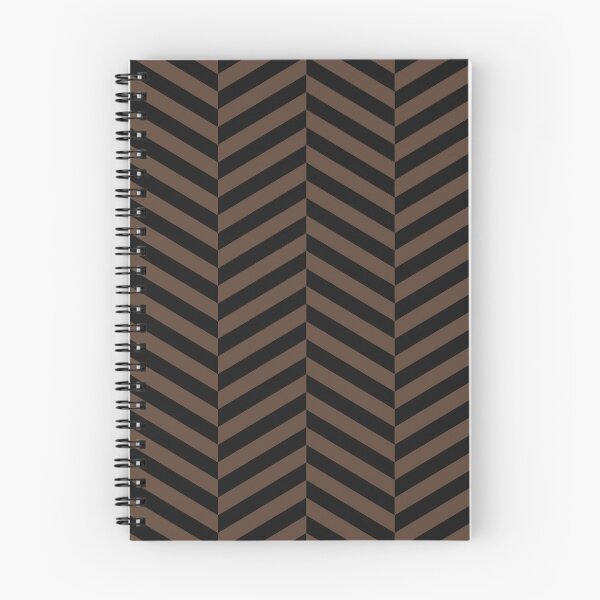 Item preview, Black And Brown Herringbone Pattern designed and sold by pattern-archive.