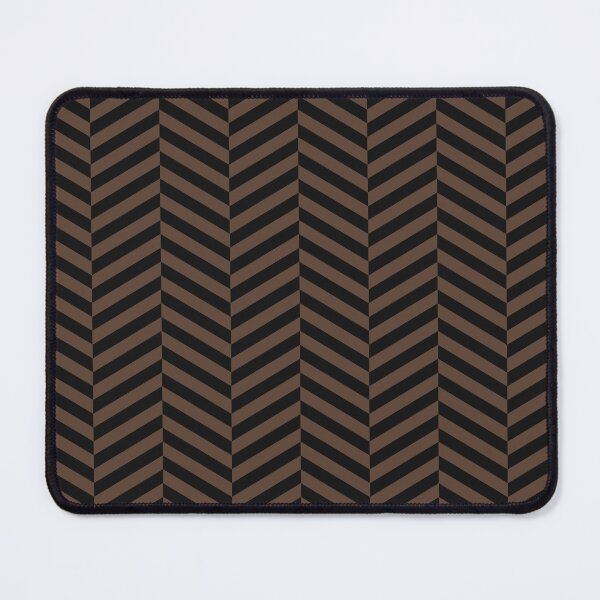Item preview, Black And Brown Herringbone Pattern designed and sold by pattern-archive.