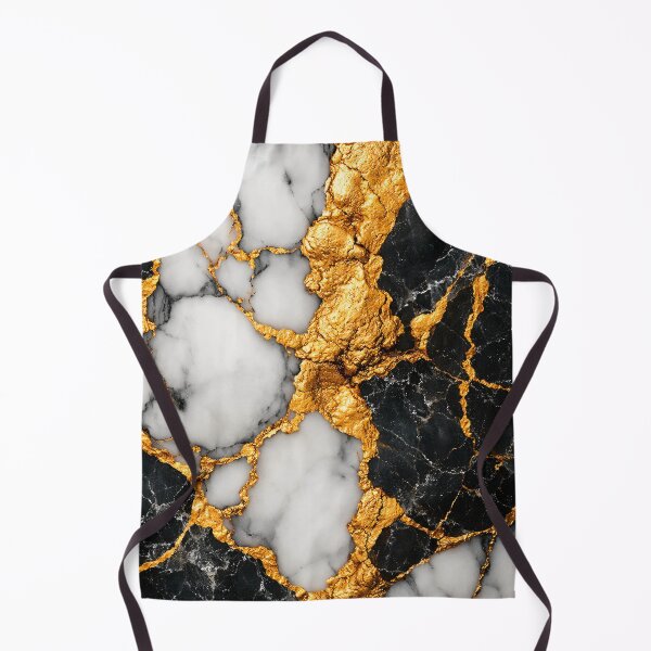 Item preview, Black White and Gold Marble Texture Luxury Abstract Stone Pattern designed and sold by Kaleidoscope Print.