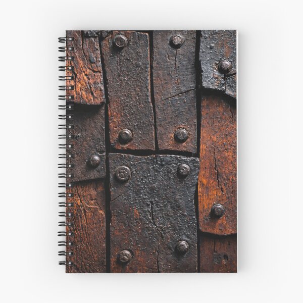 Item preview, Rustic Weathered Wood and Iron Texture Vintage Industrial Pattern designed and sold by Kaleidoscope Print.