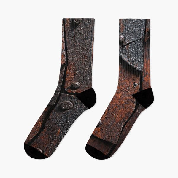 Item preview, Rustic Weathered Wood and Iron Texture Vintage Industrial Pattern designed and sold by Kaleidoscope Print.