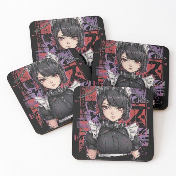 Item preview, Ellen Joe ZZZ Shark Tail Maid Scissors Portrait designed and sold by Senpaiwaves.
