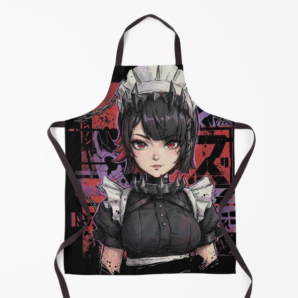 Item preview, Ellen Joe ZZZ Shark Tail Maid Scissors Portrait designed and sold by Senpaiwaves.