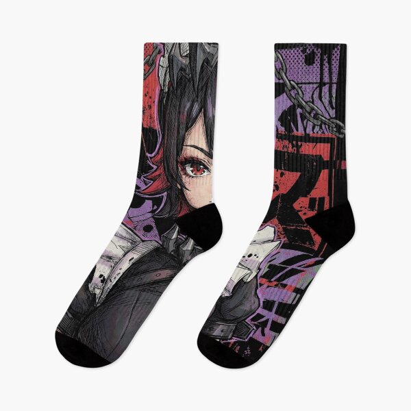 Item preview, Ellen Joe ZZZ Shark Tail Maid Scissors Portrait designed and sold by Senpaiwaves.
