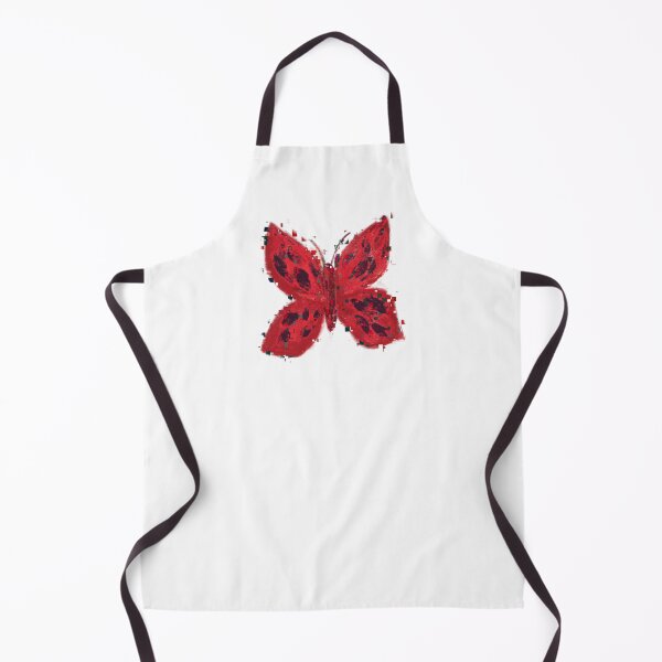 Item preview, Red glitched fly fly butterfly  designed and sold by Aimzeescrazycreations.