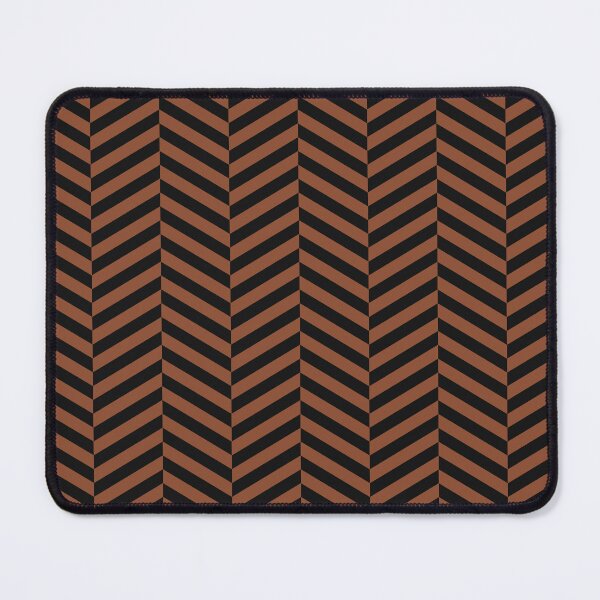 Item preview, Black And Copper Herringbone Pattern designed and sold by pattern-archive.