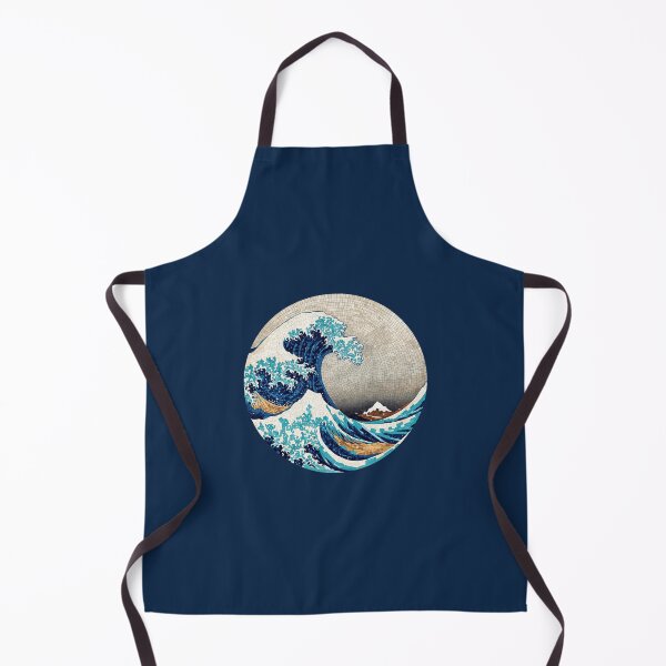 Item preview, The Great Wave in Mosaic designed and sold by TheAuraPress.
