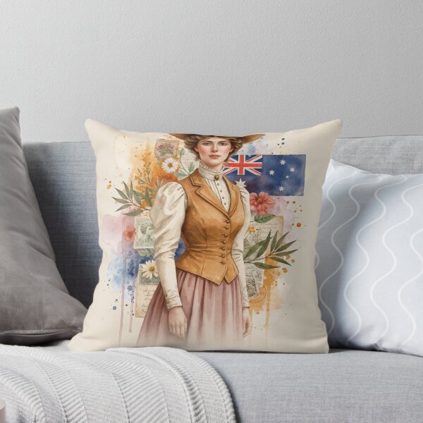 Item preview, Australia – Heritage in Bloom designed and sold by ForeverPrintsOK.