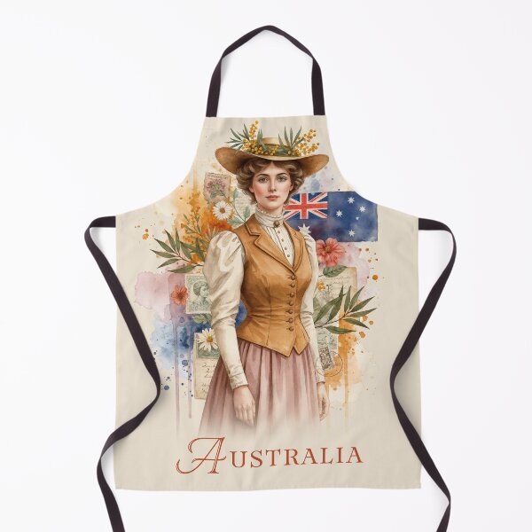 Item preview, Australia – Heritage in Bloom designed and sold by ForeverPrintsOK.