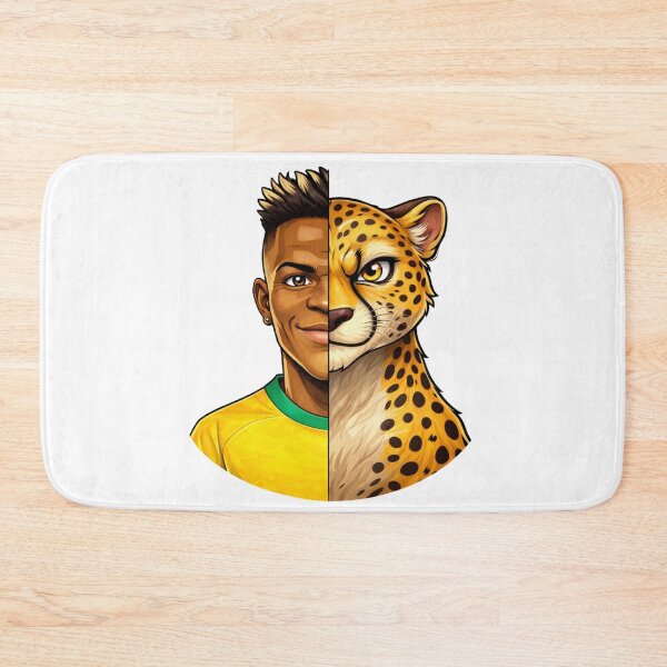 Item preview, Half Dribble, Half Cheetah - Vinícius Jr. designed and sold by Canva Drip.