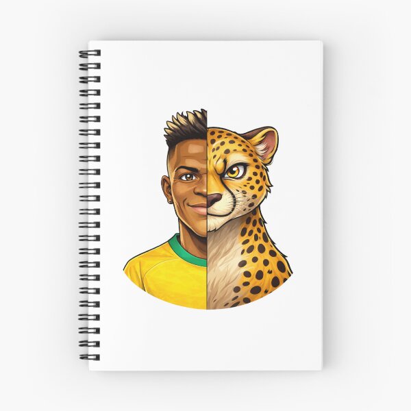 Item preview, Half Dribble, Half Cheetah - Vinícius Jr. designed and sold by Canva Drip.
