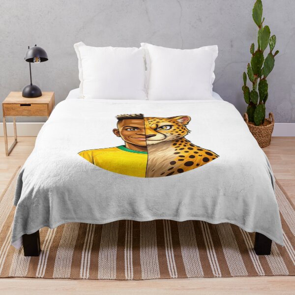 Item preview, Half Dribble, Half Cheetah - Vinícius Jr. designed and sold by Canva Drip.