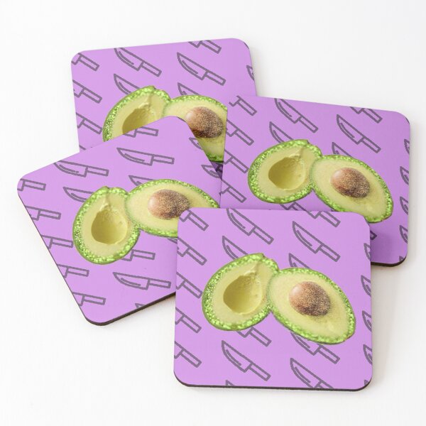 Item preview, Sparkly Avocado on Purple designed and sold by jshuphotography.