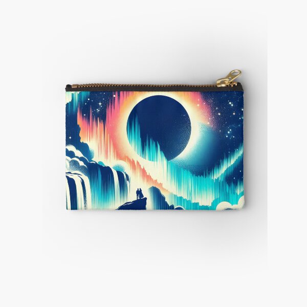 Item preview, Aurora Borealis and Eclipse, Ai Generated Art   designed and sold by ACC .